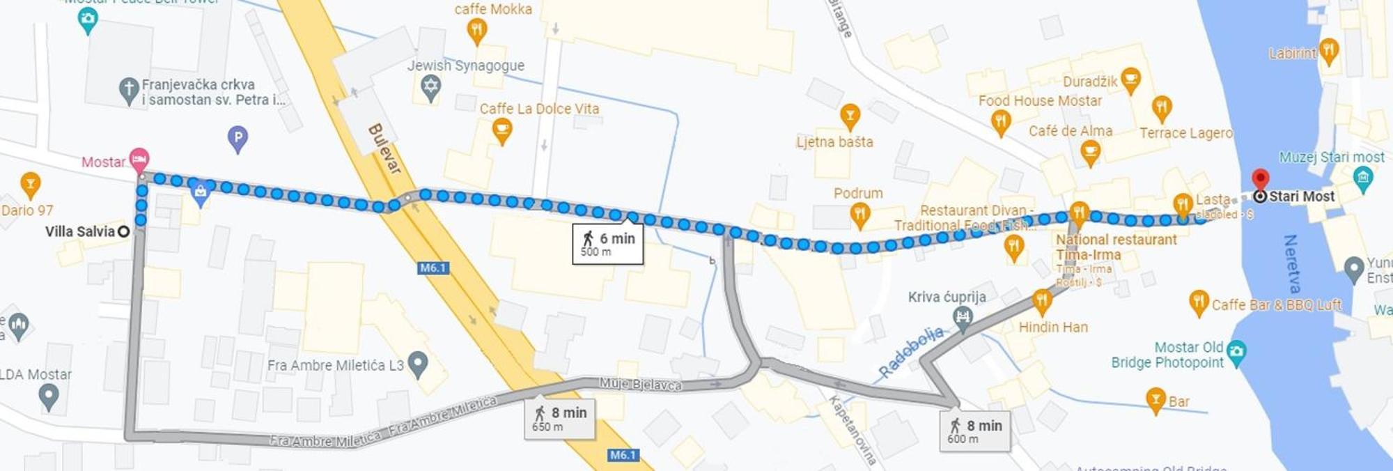 Villa Salvia Мостар Екстер'єр фото